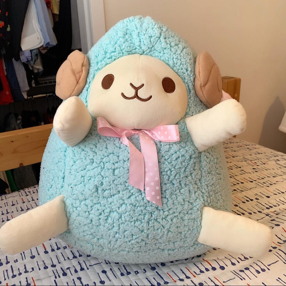 Light Blue Animal Plush